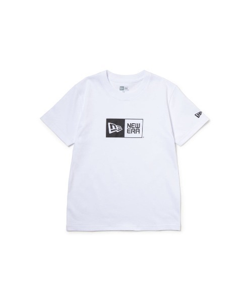 NEW ERA（ニューエラ）の「NEW ERA/ニューエラ YTH SS CT TEE BOX LOGO W キッズ Tシャツ 14521378/14521379（Tシャツ/カットソー・キッズ・ホワイト/ブラック・130cm/140cm/150cm/160cm）」の19枚目の写真