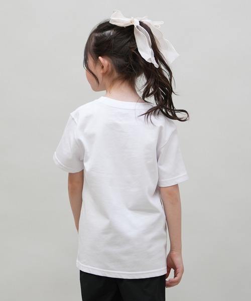 NEW ERA（ニューエラ）の「NEW ERA/ニューエラ YTH SS CT TEE BOX LOGO W キッズ Tシャツ 14521378/14521379（Tシャツ/カットソー・キッズ・ホワイト/ブラック・130cm/140cm/150cm/160cm）」の20枚目の写真