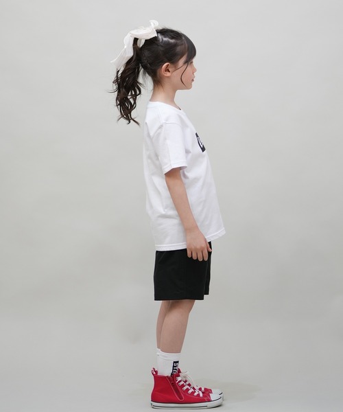 NEW ERA（ニューエラ）の「NEW ERA/ニューエラ YTH SS CT TEE BOX LOGO W キッズ Tシャツ 14521378/14521379（Tシャツ/カットソー・キッズ・ホワイト/ブラック・130cm/140cm/150cm/160cm）」の22枚目の写真