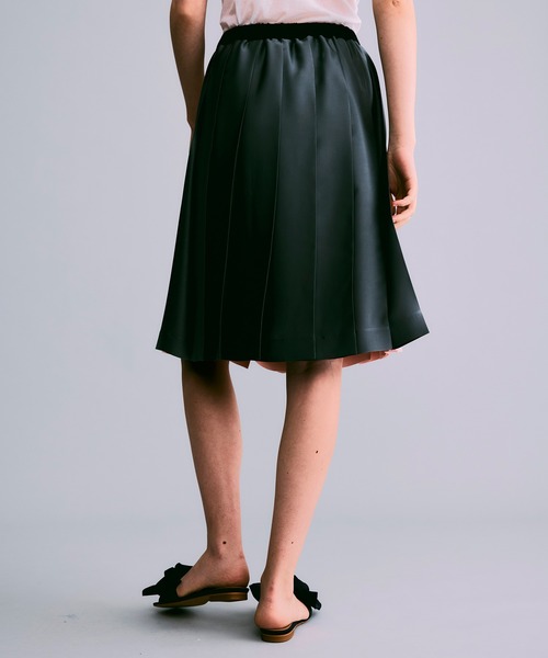 NOISE MAKER（ノイズメーカー）の「バイカラープリーツスカート【MADE IN JAPAN】（スカート・レディース・ブラウン系/ネイビー系/ピンク系・38/36）」の19枚目の写真