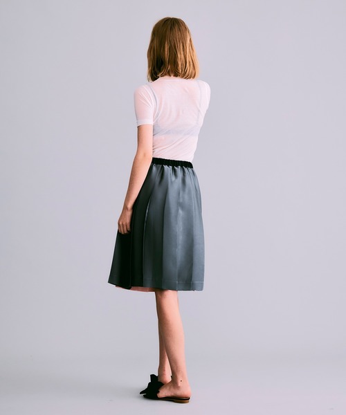 NOISE MAKER（ノイズメーカー）の「バイカラープリーツスカート【MADE IN JAPAN】（スカート・レディース・ブラウン系/ネイビー系/ピンク系・38/36）」の16枚目の写真