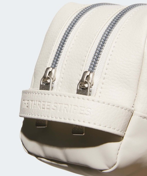 adidas(アディダス)の「メタルロゴ ジップポーチ【adidas Golf/アディダスゴルフ】(ポーチ・メンズ・ブラック/クリーム/ベージュ系その他・FREE)」の12枚目の写真