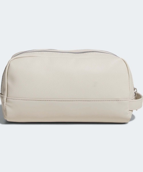 adidas(アディダス)の「メタルロゴ ジップポーチ【adidas Golf/アディダスゴルフ】(ポーチ・メンズ・ブラック/クリーム/ベージュ系その他・FREE)」の9枚目の写真