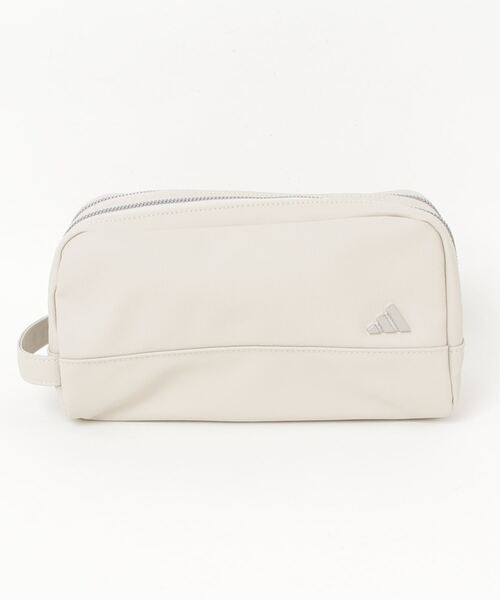 adidas(アディダス)の「メタルロゴ ジップポーチ【adidas Golf/アディダスゴルフ】(ポーチ・メンズ・ブラック/クリーム/ベージュ系その他・FREE)」の15枚目の写真