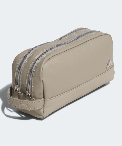 adidas(アディダス)の「メタルロゴ ジップポーチ【adidas Golf/アディダスゴルフ】(ポーチ・メンズ・ブラック/クリーム/ベージュ系その他・FREE)」の21枚目の写真