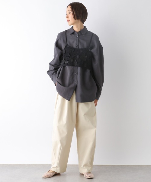 LEPSIM（レプシィム）の「ウエストなみなみパンツ　292299（その他パンツ・レディース・ブラック/グリーン/アイボリー・FREE）」の8枚目の写真