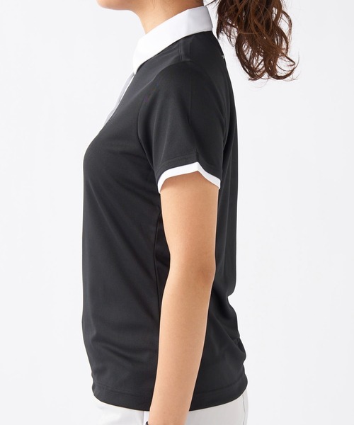 FILA GOLF(フィラゴルフ )の「半袖シャツ(シャツ/ブラウス・レディース・ホワイト/ネイビー/ブラック・MEDIUM/LARGE/X-LARGE)」の10枚目の写真