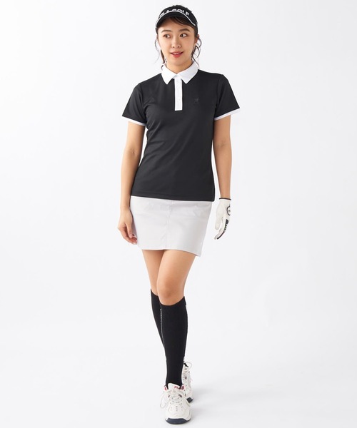 FILA GOLF(フィラゴルフ )の「半袖シャツ(シャツ/ブラウス・レディース・ホワイト/ネイビー/ブラック・MEDIUM/LARGE/X-LARGE)」の4枚目の写真