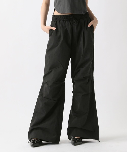 FOREVER 21(フォーエバー トゥエンティーワン)の「【2025SS】ナイロンニータックパンツ(その他パンツ・レディース・グレー/レオパード/ブラック・FREE)」の13枚目の写真