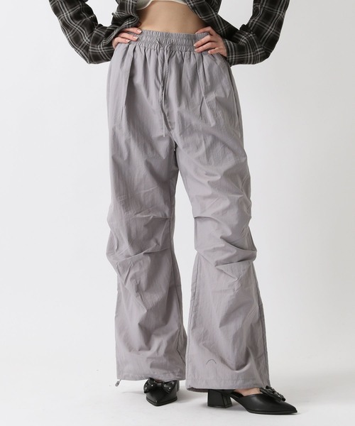 FOREVER 21(フォーエバー トゥエンティーワン)の「【2025SS】ナイロンニータックパンツ(その他パンツ・レディース・グレー/レオパード/ブラック・FREE)」の18枚目の写真