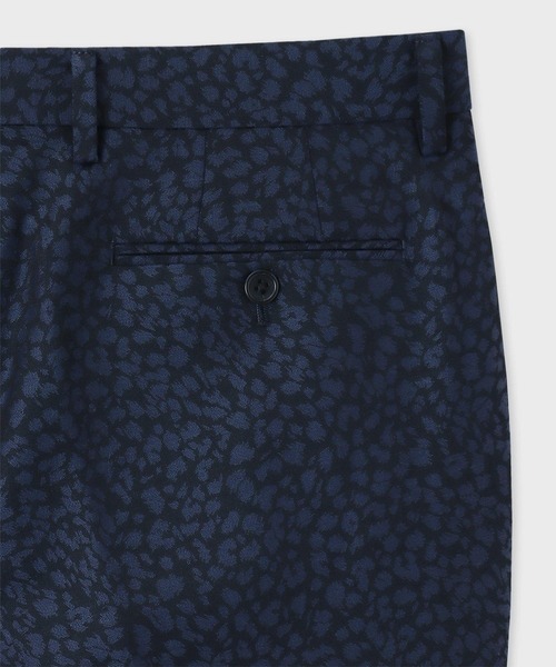 Paul Smith（ポールスミス）の「"Leopard" ノータック トラウザーズ / 153153 925N（スラックス・メンズ・ネイビー・SMALL/MEDIUM/X-LARGE/LARGE）」の3枚目の写真