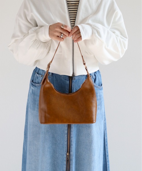 cepo（セポ）の「フェイクレザーワンハンドルショルダーバッグ（ショルダーバッグ・レディース・ブラック/キャメル/カーキ・FREE）」の17枚目の写真