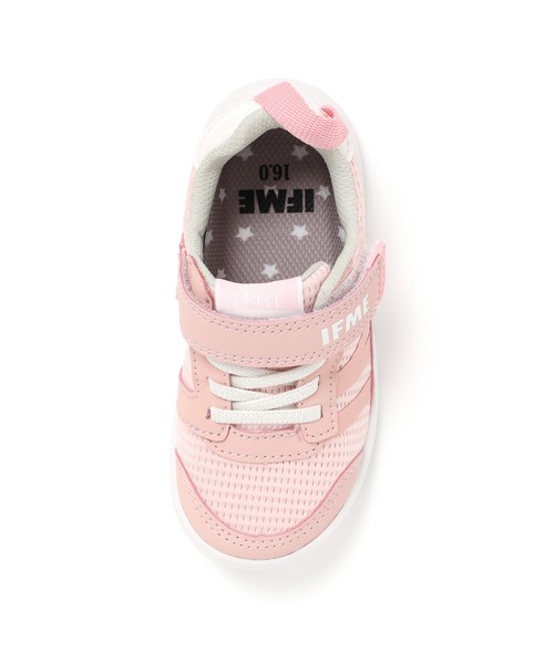 IFME（イフミー）の「KIDS｜IFME LIGHT 軽量ソールスニーカー[ワイドタイプ]（スニーカー・キッズ・ピンク/ブラック・15.0cm/15.5cm/16.0cm/16.5cm/17.0cm/17.5cm/18.0cm/18.5cm/19.0cm/19.5cm/20.0cm/20.5cm/21.0cm）」の6枚目の写真