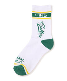 PING（ピン）の「【PING APPAREL】ポリステル綿混ショートソックス ＜ACCESSORIES＞ (MENS)（ソックス/靴下）」