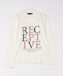 ★in the attic★Vネック/RECEPTIVE/LS-T