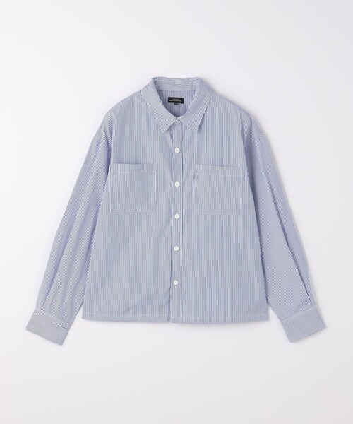 セール】ストライプ コーチシャツ / キッズ 140cm-160cm（シャツ