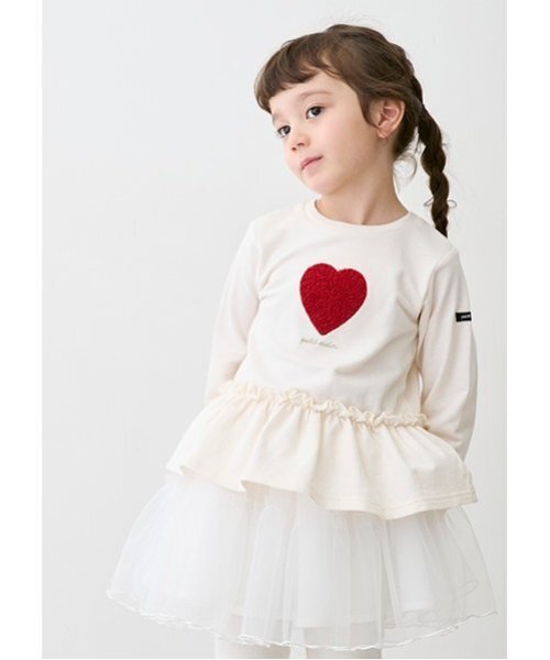 petit main（プティマイン）の「レギンス付きチュールスカート（スカート・キッズ・アイボリー/ブルーグレー/ライトピンク・80ｃｍ/90cm/110cm/100cm/120cm/130cm）」の20枚目の写真