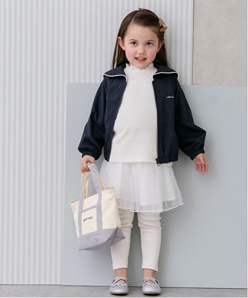 petit main（プティマイン）の「レギンス付きチュールスカート（スカート・キッズ・アイボリー/ブルーグレー/ライトピンク・80ｃｍ/90cm/110cm/100cm/120cm/130cm）」の7枚目の写真