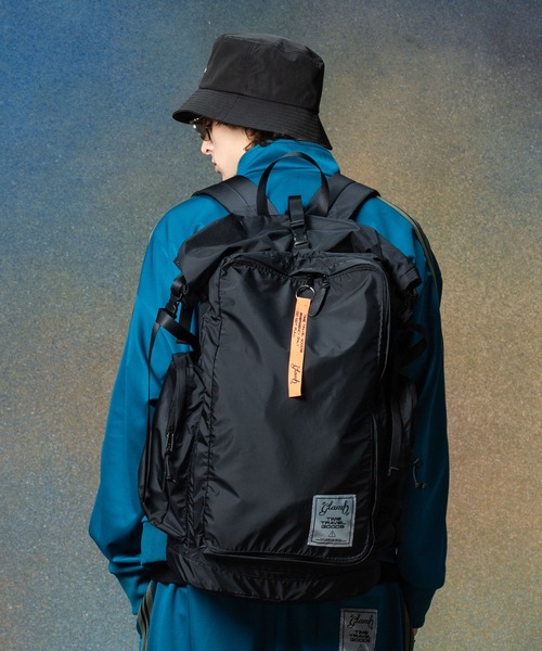 glamb（グラム）の「TIME TRAVELER LSS Backpack (GEAR 014) / タイムトラベラーエルエスエスバックパック（バックパック/リュック・メンズ・グレー/ブラック・FREE）」の10枚目の写真