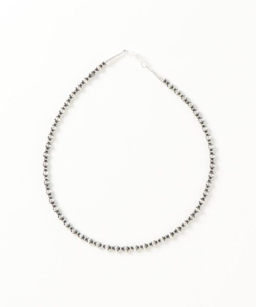 ERICKA NICOLAS BEGAY（エリッカ ニコラス ビゲイ）の「【ERICKA NICOLAS BEGAY】 NAVAJO PEARL NECKLACE / 3×5-45（ネックレス・メンズ・シルバー系1/シルバー系2・45）」の9枚目の写真