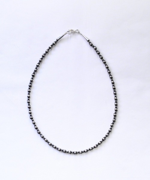 ERICKA NICOLAS BEGAY（エリッカ ニコラス ビゲイ）の「【ERICKA NICOLAS BEGAY】 NAVAJO PEARL NECKLACE / 3×5-45（ネックレス・メンズ・シルバー系1/シルバー系2・45）」の8枚目の写真