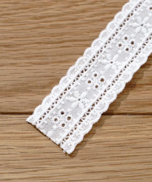 flower（フラワー）の「レーシーリボンピン（ヘアピン・レディース・ホワイト・FREE）」の5枚目の写真