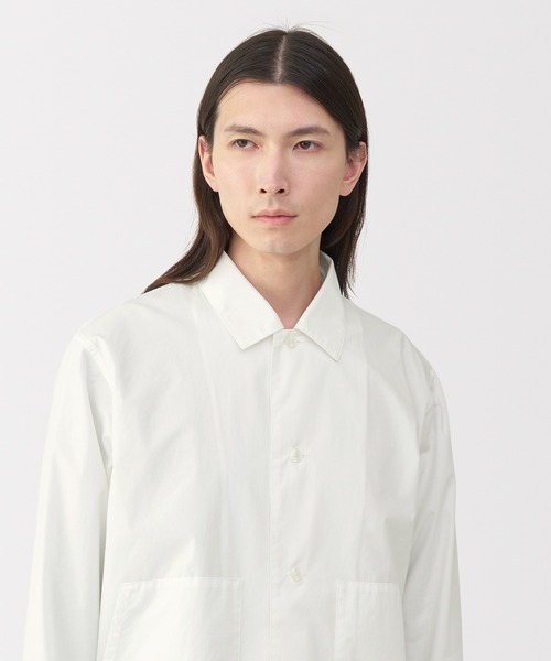 MUJI Labo〕紳士 コットンシャツジャケット（その他アウター