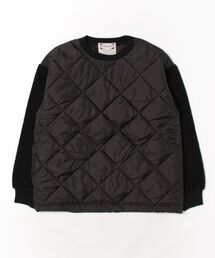 WHITE LINE | /WHITE LINE（ホワイトライン）/キルト×ボアクルーネック(ニット/セーター)