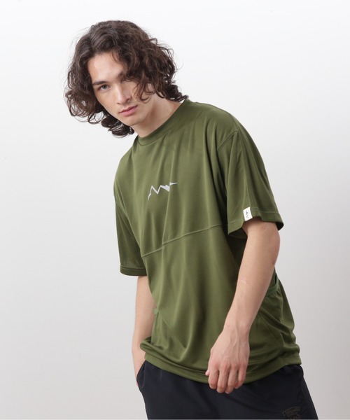 MANASTASH(マナスタッシュ)の「MANASTASH/マナスタッシュ/REF. LOGO TECH POCKET TOP(Tシャツ/カットソー・メンズ・ブラック/グリーン/ネイビー・S/M/L/XL)」の2枚目の写真