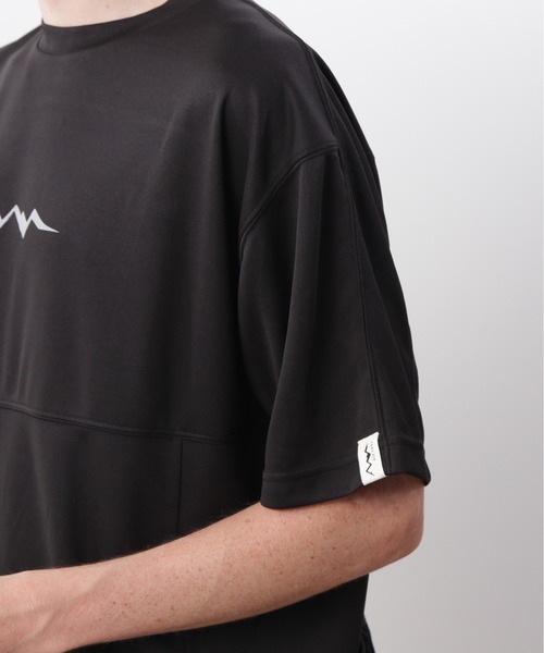 MANASTASH(マナスタッシュ)の「MANASTASH/マナスタッシュ/REF. LOGO TECH POCKET TOP(Tシャツ/カットソー・メンズ・ブラック/グリーン/ネイビー・S/M/L/XL)」の9枚目の写真
