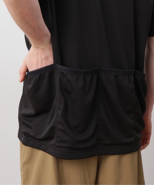 MANASTASH(マナスタッシュ)の「MANASTASH/マナスタッシュ/REF. LOGO TECH POCKET TOP(Tシャツ/カットソー・メンズ・ブラック/グリーン/ネイビー・S/M/L/XL)」の11枚目の写真