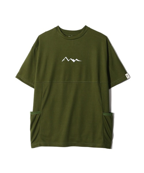MANASTASH(マナスタッシュ)の「MANASTASH/マナスタッシュ/REF. LOGO TECH POCKET TOP(Tシャツ/カットソー・メンズ・ブラック/グリーン/ネイビー・S/M/L/XL)」の19枚目の写真