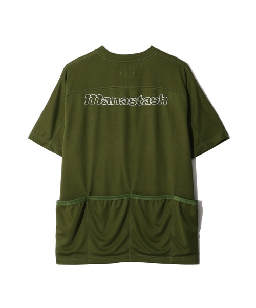 セール】MANASTASH/マナスタッシュ/REF. LOGO TECH POCKET TOP