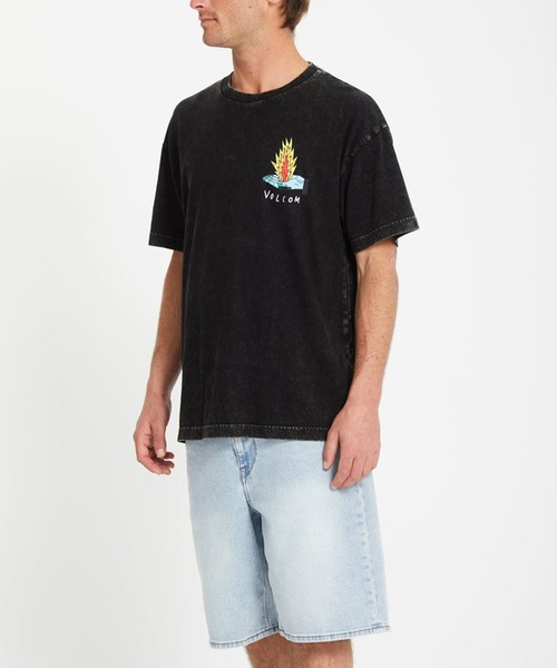 VOLCOM(ボルコム)の「VOLCOM/ボルコム 半袖Tシャツ バックプリント A4312553(Tシャツ/カットソー・メンズ・ブラック・M/L/XL)」の3枚目の写真