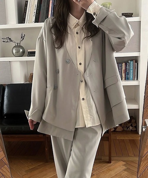 スカラップ ノーカラージャケット willfully WILLFULLY（ウィルフリー）｜ノーカラージャケット一覧 - WEAR