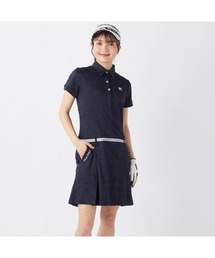 FILA（フィラ）の「FILA GOLF/フィラ ゴルフ ゴルフウェア メッシュジャガード エコ ミニ ワンピース（ワンピース）」