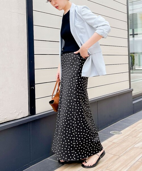 NOLLEY’S Sophi（ノーリーズソフィ）の「《セットアップ対応》ウォッシャブルライトドライシャンブレージャケット（テーラードジャケット・レディース・ライトグレー/サックスブルー/ネイビー・34/36/38）」の17枚目の写真