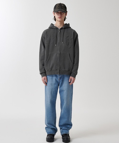 パーカー 「mahagrid/マハグリッド」 AIN’T US BLUR HOODIE/エイント アス ブラー パーカー レディース メンズ mahagrid/マハグリッド』 AIN'T US BLUR HOODIE/エイント アス