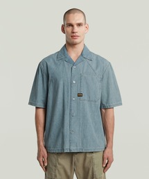 G-STAR | TRACK RELAXED SHIRT/オーバーサイズリラックスデニムシャツ(シャツ/ブラウス)