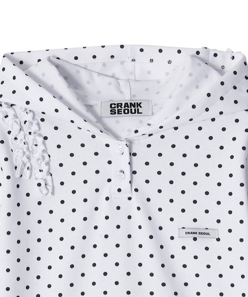 CRANK（クランク）の「CRANK／ドットフリルフーディー（その他
