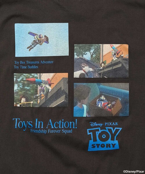 セール】【TOYSTORY】 4scenes バックプリント Tシャツ/ トイ