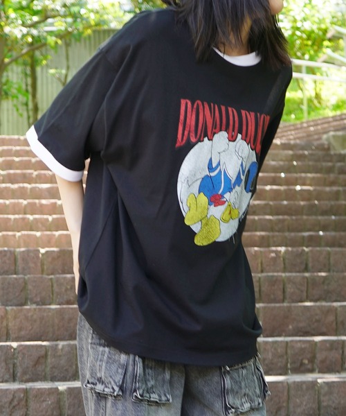 希少　ヴィンテージDisney　ディズニー　グーフィー　半袖スウエット　Tシャツ 古着 90s USA製 Disney Goofy グーフィー ベースボール