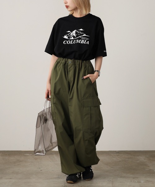 Columbia(コロンビア)の「Columbia/コロンビア ハラ フォレスト グラフィックショートスリーブ Tシャツ(Tシャツ/カットソー・メンズ・ホワイト系2/ホワイト系1/ブラウン系2/ブラウン系1/ブラック系2/ブラック系1・XL/L/M)」の22枚目の写真
