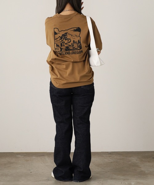 Columbia(コロンビア)の「Columbia/コロンビア ハラ フォレスト グラフィックショートスリーブ Tシャツ(Tシャツ/カットソー・メンズ・ホワイト系2/ホワイト系1/ブラウン系2/ブラウン系1/ブラック系2/ブラック系1・XL/L/M)」の14枚目の写真