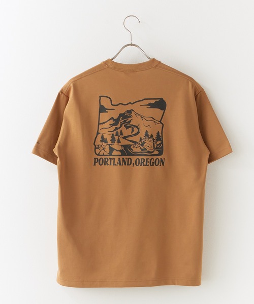 Columbia(コロンビア)の「Columbia/コロンビア ハラ フォレスト グラフィックショートスリーブ Tシャツ(Tシャツ/カットソー・メンズ・ホワイト系2/ホワイト系1/ブラウン系2/ブラウン系1/ブラック系2/ブラック系1・XL/L/M)」の19枚目の写真