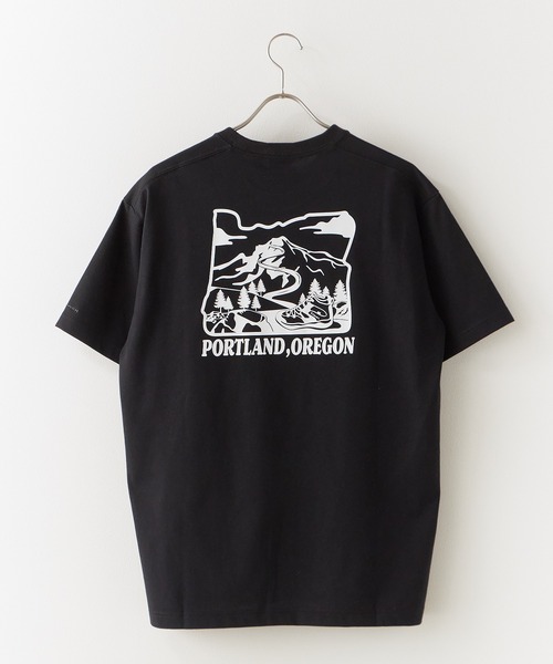 Columbia(コロンビア)の「Columbia/コロンビア ハラ フォレスト グラフィックショートスリーブ Tシャツ(Tシャツ/カットソー・メンズ・ホワイト系2/ホワイト系1/ブラウン系2/ブラウン系1/ブラック系2/ブラック系1・XL/L/M)」の17枚目の写真