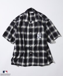 FREAK’S STORE/フリークスストア MLB ショートスリーブ チェックシャツ
