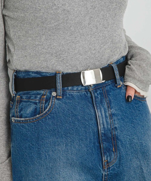 URBAN RESEARCH Sonny Label（アーバンリサーチサニーレーベル）の「ガチャベルト（ベルト・レディース・ブラック・ONE）」の7枚目の写真