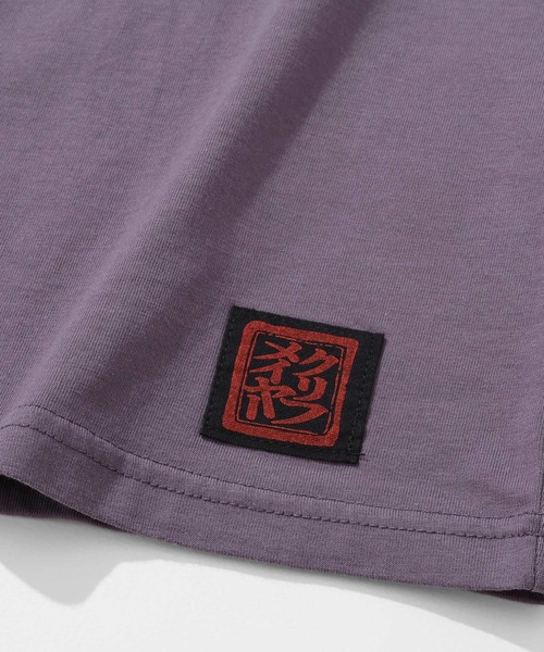 KRIFF MAYER(クリフメイヤー)の「【綿100%】浮世絵MIXプリントT(サップ)(Tシャツ/カットソー・メンズ・マスタード/セージグリーン/オフホワイト/グレー/ブラック/パープル・MEDIUM/LARGE/X-LARGE)」の21枚目の写真
