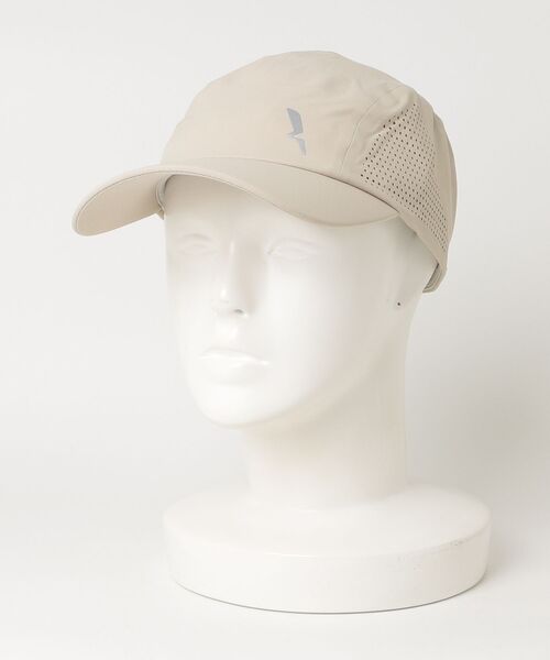AIGLE(エーグル)の「UVカット ワンポイントリフレクトロゴ メッシュキャップ(キャップ・メンズ・オフホワイト/ブラック/ベージュ・FREE)」の3枚目の写真